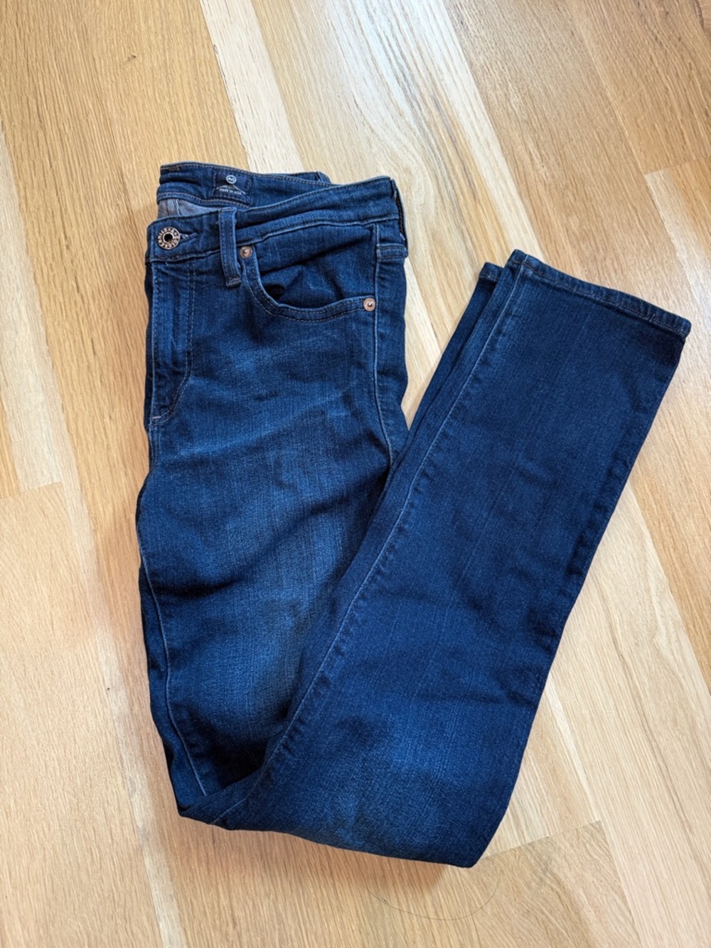 AG the Prima Dark Blue Women's Jeans